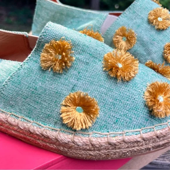 Silvia Cobos SC SOIL MOCASINES Leather Flat Espadrilles Women’s Sz 9 NEW - Picture 9 of 12